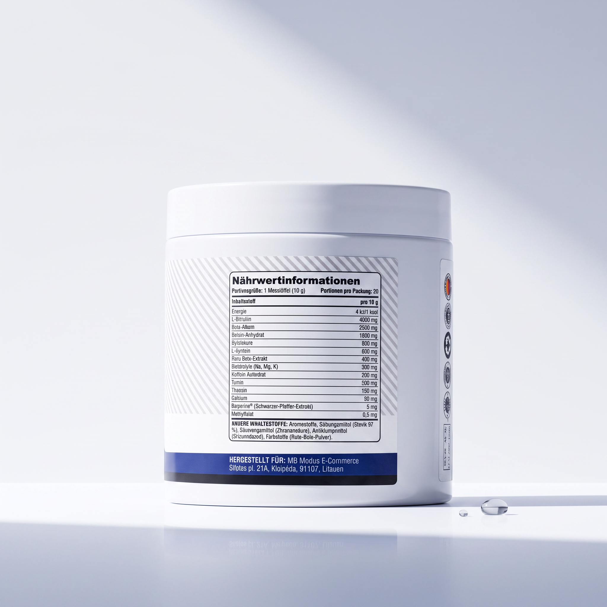 Polvo preentrenamiento M17 Performance Blend