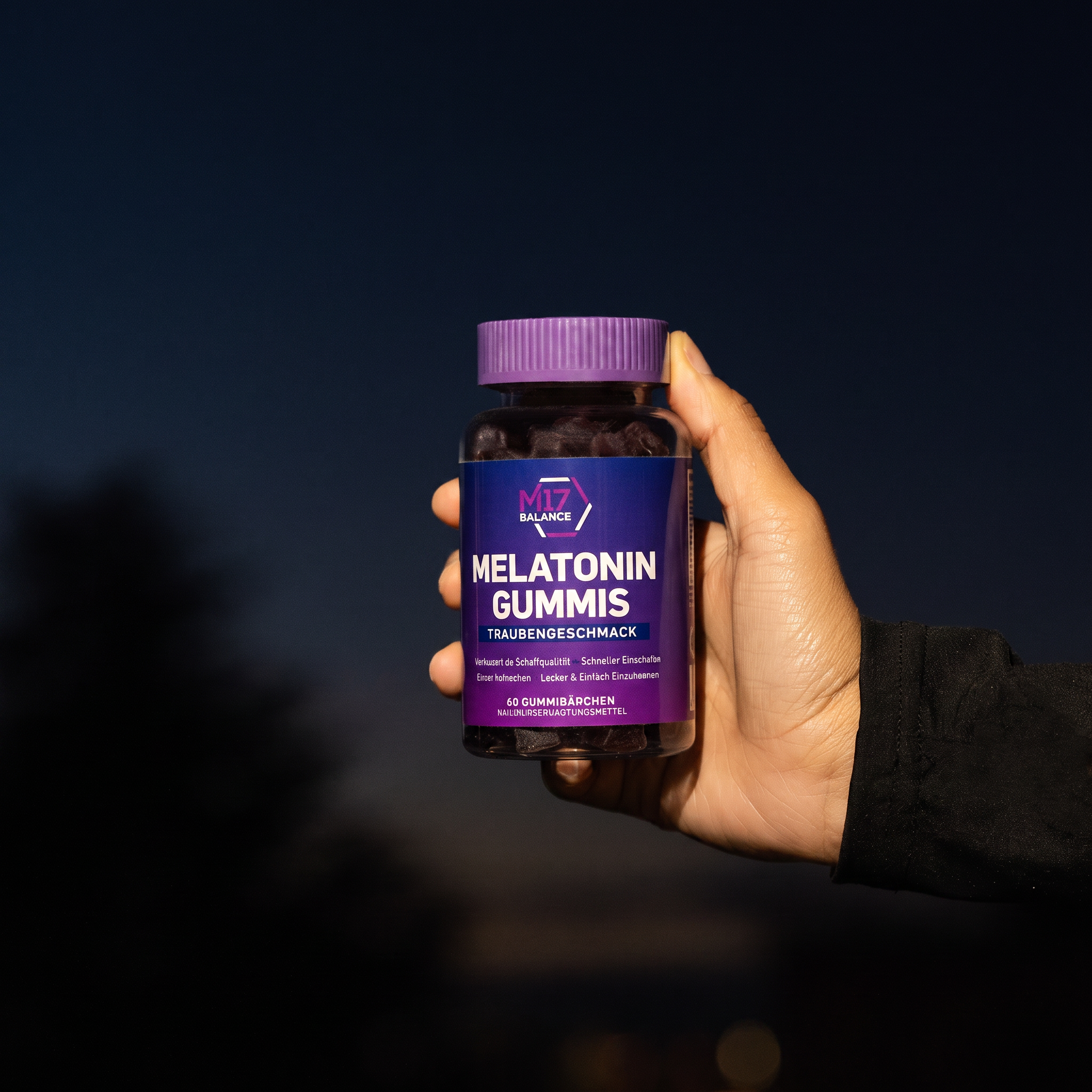Gominolas de melatonina – Sabor a uva